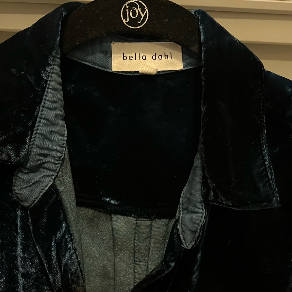 Bella Dahl velour button down
